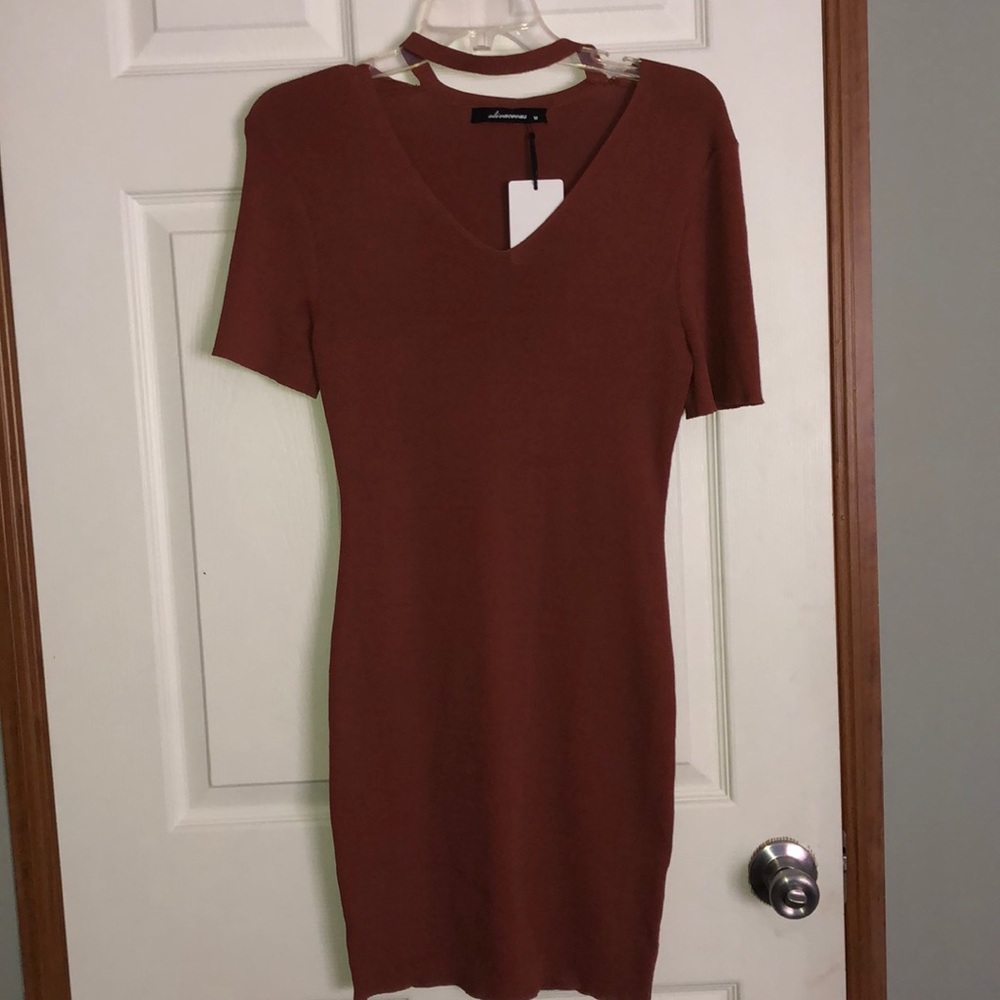 bodycon cut out dress